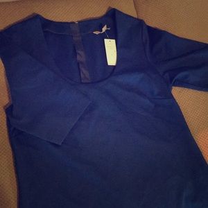 Banana Republic blue dress NWT
